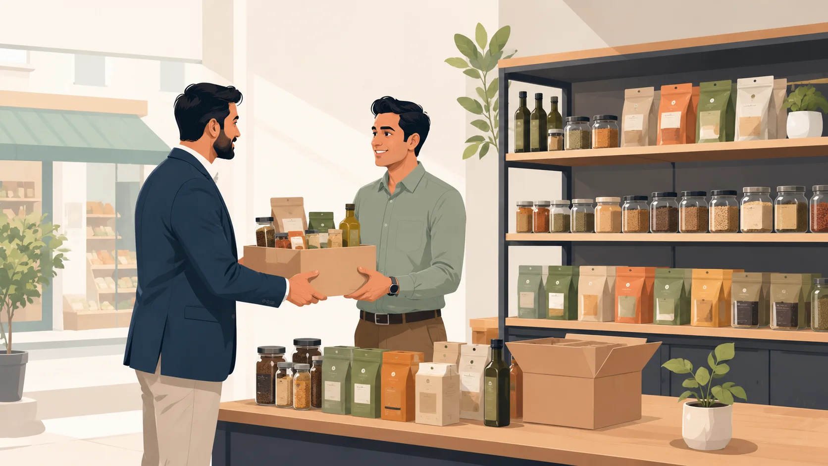 1 start a distribution business
